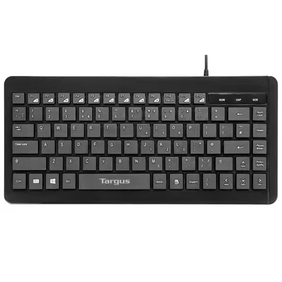 Zdjęcie produktu dla Targus GXT 860 Thura, Pełnowymiarowy (100%), Przewodowa, USB, QWERTY, Czarny