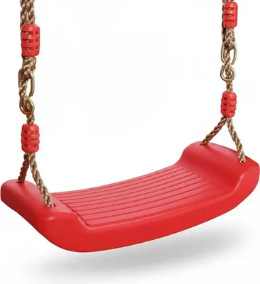 Immagine prodotto di Altalena da giardino per bambini ZOYA Altalena per bambini Altalena a tavola fino a 100 kg Rosso