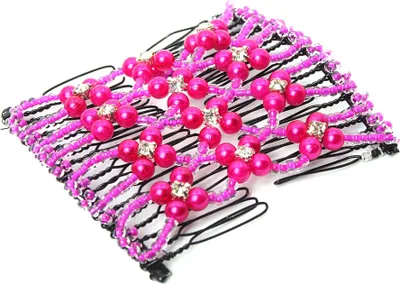 Produktbild von Trend Magic Combs Perlen und Strass Pink