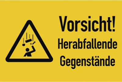 Produktbild von Dreifke® Aufkleber, Warnzeichen - Symbol und Text nach Ihren Angaben, Folie, ...