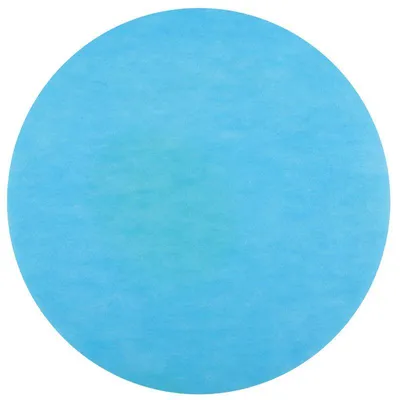 Immagine prodotto di Tovagliette / tovagliette in pile rotonde 34 cm (50 pezzi) - blu turchese