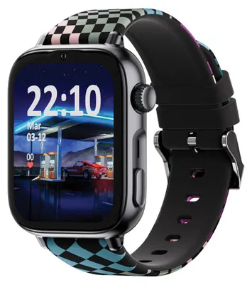 Image de SaveFamily SaveWatch Plus 2 4,7 cm (1.85") AMOLED Numérique 410 x 502 pixels Écran tactile 4G Noir Wifi GPS (satellite)