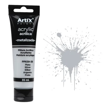 Zdjęcie produktu dla Farba akrylowa SILVER Artix PP639-38, 35ml