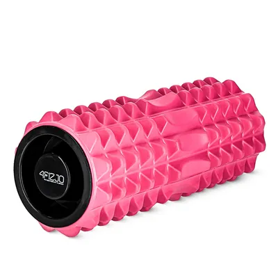 Produktbild von 4FIZJO EVA Faszienroller, 33 cm, mit Noppen, für Triggerpunktarbeit und Muskelmobilisation, für Fitness, Reha und Selbstmassage, Rosa