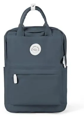 Obrázek produktu pro Batoh pro dívky a chlapce, školní batoh, 14 palců, přihrádka na notebook, tmavě šedá barva