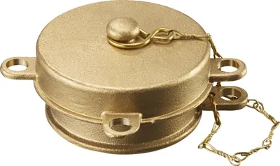 Produktbild von Oventrop Tankverschluss mit Schraubkappe flach dichtend, abschließbar 2 x21/2