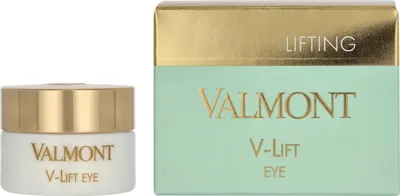 Produktbild von Valmont V-Lift regenerierende Augencreme gegen Falten, Tränensäcke und dunkle Augenringe 15 ml