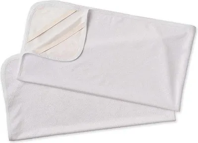 Produktbild von Wasserdichte Bambusmatratenzubehör für Babybetten 50 x 83 cm, 2 Stk, atmungsaktives, hypoallergenes und es, kompatibel mit Wiegern