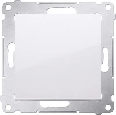 Zdjęcie produktu dla Kontakt-Simon DP1A.01/11, Przyciskany przełącznik, Plastik, Biały, IP20, IP44, 250 V, 16 A