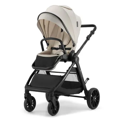 Produktbild von Buggy Kinderkraft VESTO 2 mit wendbarem Sitz bis 22 kg, Falten mit Sitz, Federung, Räder 8/11", Zubehör, Beige