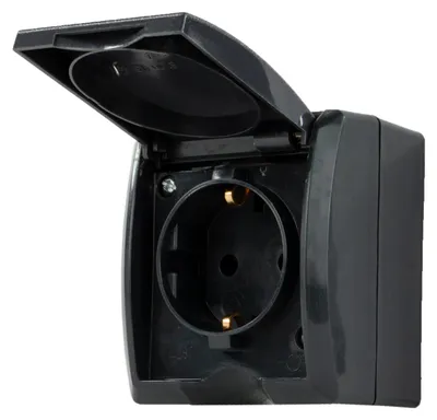 Produktbild von REV RITTER AquaForm FR AP-Steckdose anthrazit