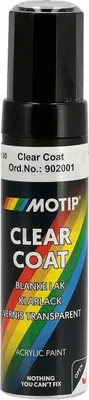 Produktbild von Motip Lackstift AC 0-0400 Zwei-Schicht Klarlack glänzend - 12ml