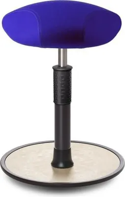 Produktbild von Sitz- Stehhocker Free Regular Triangel kvadrat Divina r.blau schw. /creme.