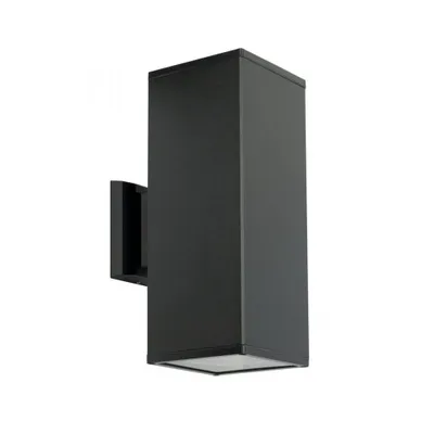Zdjęcie produktu dla Kinkiet zewnętrzny Adela czarny 2xE27x60W aluminium wym:30x12x18,5cm IP54 SU-MA
