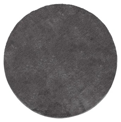 Produktbild von Paco Home Waschbarer Teppich Wohnzimmer Kurzflor Einfarbiger Moderner Stil Weich 120 cm rund