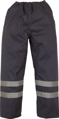 Image de Yoko - Sur-pantalon pour homme/femme unie RW9689 (38R) (Bleu marine)