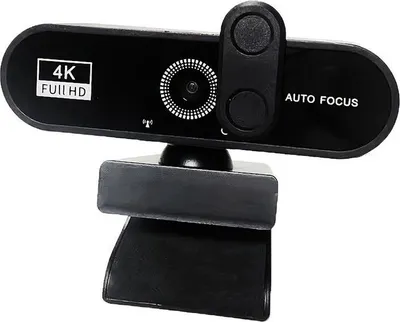 Produktbild von INF 4K Ultra HD Webcam mit 32GB TF Karte - Autofokus, Mikrofon, Abdeckung