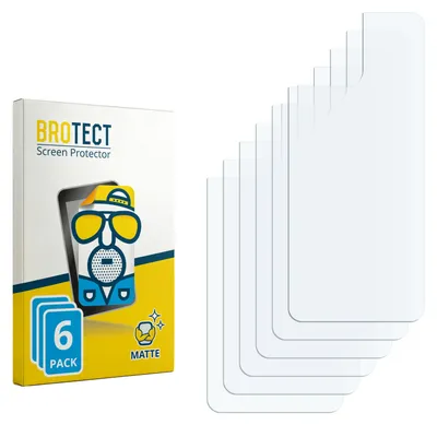 Produktbild von 6x BROTECT Schutzfolie für Cubot P80 (Rückseite) Displayschutz Displayschutzfolie Folie Matt Entspiegelungsfolie