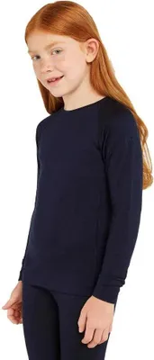 Obrázok produktu pre Icebreaker Merino 200 Oasis Základná vrstva s dlhým rukávom Black 8 rokov Chlapci,Dievčatá Black 8 rokov
