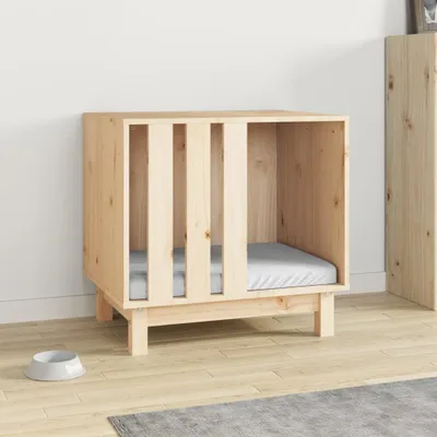 Produktbild von (Robust Möbel)Hundehütte 60x45x57cm Massivholz Kiefer - Hunde-Transportboxen DEMöbel3412903