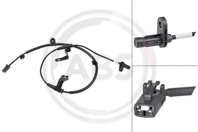 Produktbild von A.B.S. ABS Sensor Raddrehzahl Vorne Links für KIA SORENTO III 32168