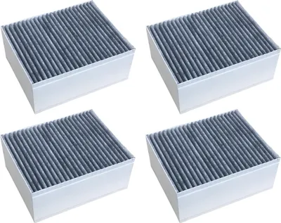 Produktbild von Comedes 4er Set Aktivkohlefilter passend für Bosch Neff Siemens LZ56200