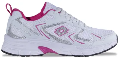 Produktbild von Lotto KITAURA Damen Sneaker Low Top Schuhe 2400010U 1040 White/Pink, Schuhgröße:41 EU