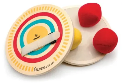 Immagine prodotto di Gioco di presa in legno con velcro, Svoora