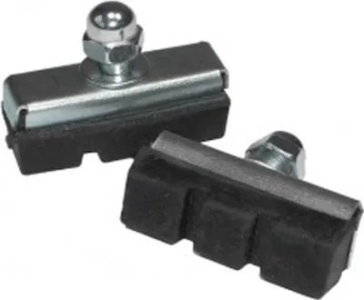 Produktbild von Bremsschuh Universal Import mit Mutter, silber/schwarz (1 Paar)