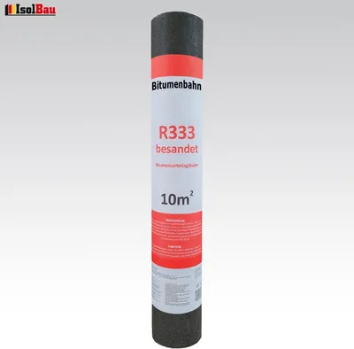 Produktbild von Isolbau Dachpappe R333 Besandet 10m2 Bitumenbahn Bitumen-Dachbahn