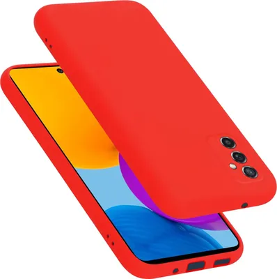 Produktbild von Cadorabo Schutzhülle für Samsung Galaxy M52 5G Hülle in Rot Handyhülle Case Cover TPU Etui