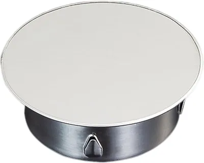 Abdeckung für Schornsteinloch aus rostfreiem Stahl - Schornsteinstopfen für Ofenrohr (100 mm)
