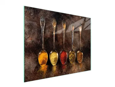 Obrázek produktu pro Skleněné prkénko na krájení 52x40 Koření