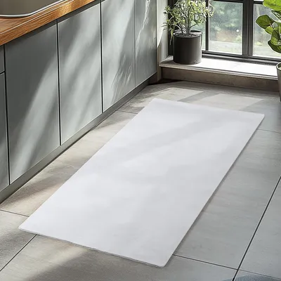 Zdjęcie produktu dla Homebyhome Prany Dywan Krótkow?osy Antypo?lizgowy i Mi?kki Nowoczesny Jednolity Design do Salonu i Sypialni, Rozmiar: 60x100 cm