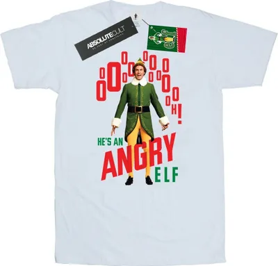 Produktbild von Elf - "Angry Elf" T-Shirt für Herren BI23642 (XXL) (Weiß)