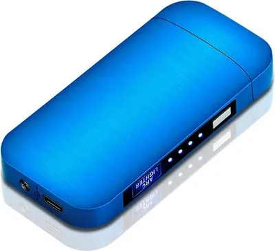 Obrázok produktu pre Elektrický zapaľovač s USB TO-25706 - Modrá KP25706