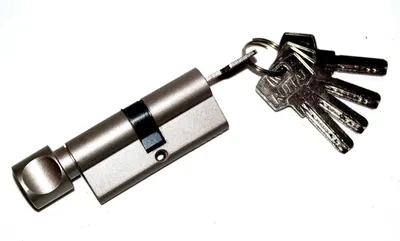 Produktbild von Knaufzylinder 60mm Profilzylinder Zylinderschloss Knaufschloss mit 5 Schlüsseln