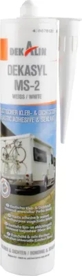 Produktbild von Kleber Dekasyl MS-2 290ml, Plattenhalter und Kabeldurchführung