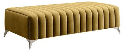 Produktbild von MELISENDE Wohnzimmerhocker - Senfgelb