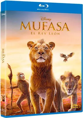 Imagen del producto de Genérico Mufasa, El Rey León, Blu-ray, Transparente. Talla única