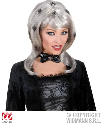 Image de Perruque Femme Araignée - Perruque Femme Halloween