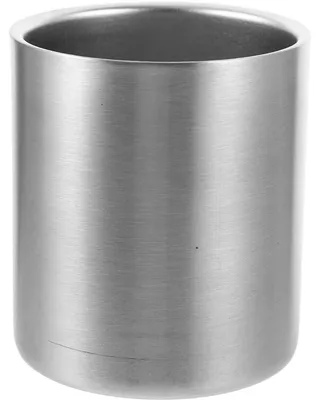 Produktbild von Edelstahl Zahnputzbecher Wasserbecher Getränkebecher 300 ml Silber