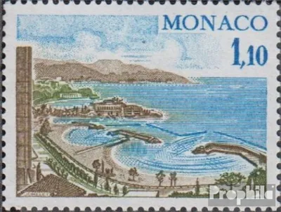 Produktbild von Briefmarken Monaco 1977 Mi 1255 (kompl.Ausg.) postfrisch Ansichten und Bauwerke
