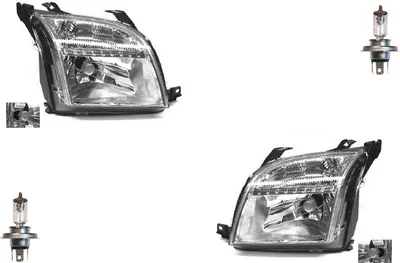 Productafbeelding van Johns, halogeen koplampen, geschikt voor Ford Fusion (08/02-09/05), set van links en rechts, met H4 lampen