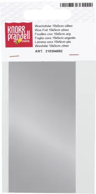 Produktbild von KNORR PRANDELL 218304092 Wachsfolie 100 x 50 mm silberfarben