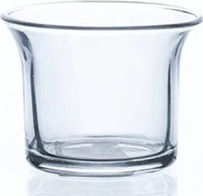 Zdjęcie produktu dla Świecznik PROMO szklany wykonany maszynowo d6,2x5cm MOM 24szt
