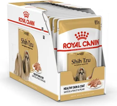 Obrázek produktu pro ROYAL CANIN BHN Shih Tzu Adult paštika – mokré krmivo pro dospělé psy plemene Shih Tzu – 12 x 85 g