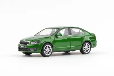 Zdjęcie produktu dla Skoda Octavia III (2012) - Green Rallye Metalise ABREX 1:43