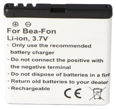 Zdjęcie produktu dla Bateria odpowiednia dla Bea-Fon SL652A, SL652AF, SL652AD, SL660, SL670 Battery