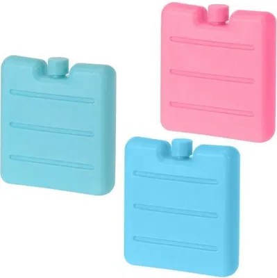 Obrázok produktu pre Sada 3 chladiacich tabliet Excellent Houseware, plast, 8x7,5x1 cm, viacfarebné
